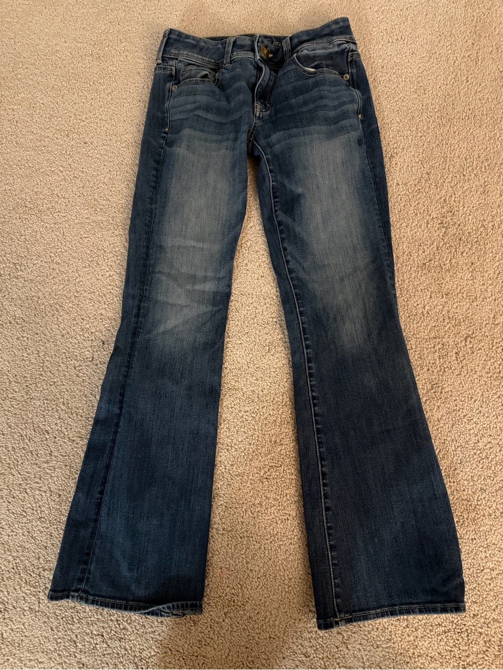 American Eagle kick boot jeans 2 short